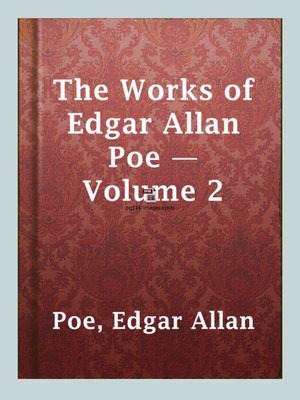 cover image of The Works of Edgar Allan Poe